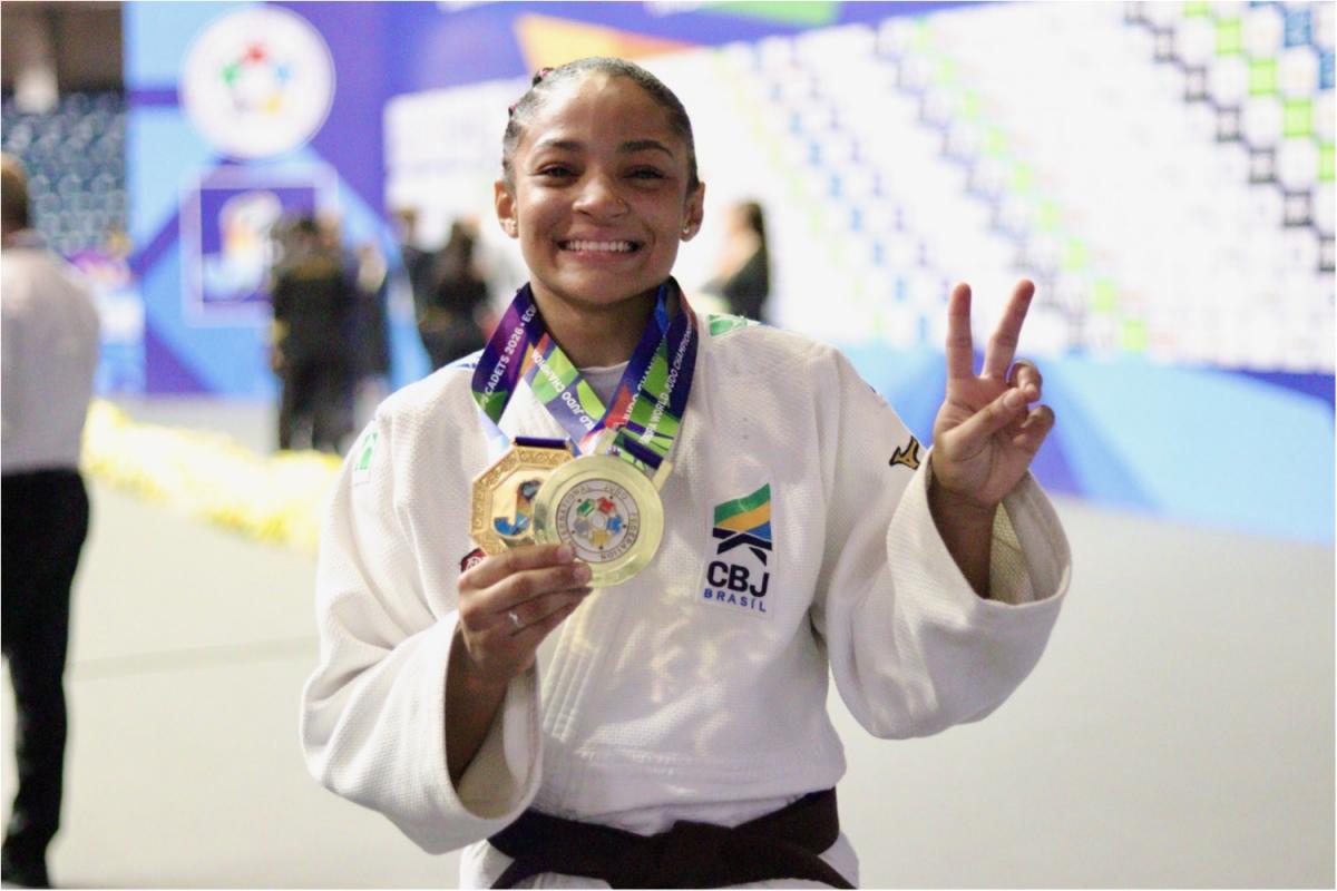 Clarisse Vallim conquista o ouro no Mundial de Judô Cadete pela segunda vez consecutiva