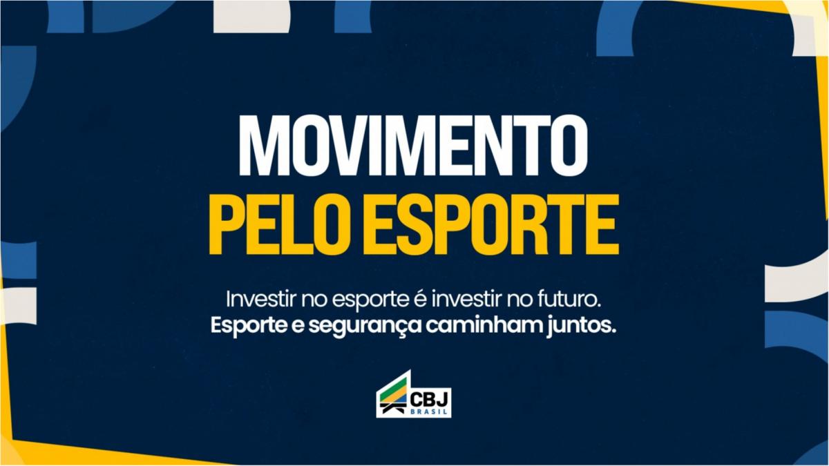 CBJ defende esporte como aliado da segurança pública e alerta para possível perda de R$ 2 bilhões a cada ciclo olímpico
