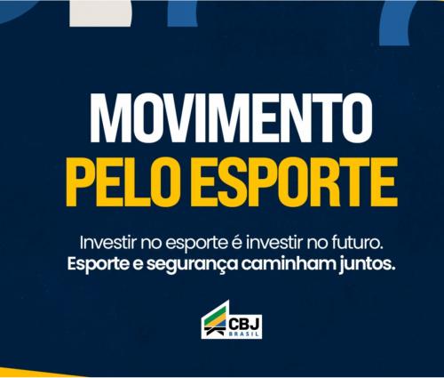 CBJ defende esporte como aliado da segurança pública e alerta para possível perda de R$ 2 bilhões a cada ciclo olímpico