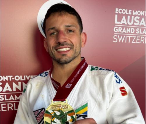 Daniel Cargnin é campeão do Grand Slam de Judô de Lausanne