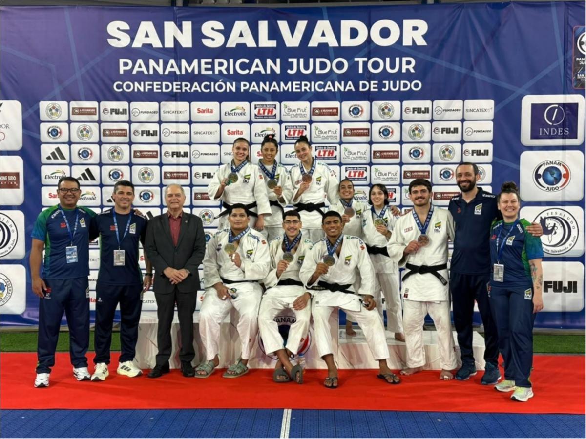 Delegação brasileira fatura 15 medalhas e encerra Open Pan-Americano de San Salvador na liderança