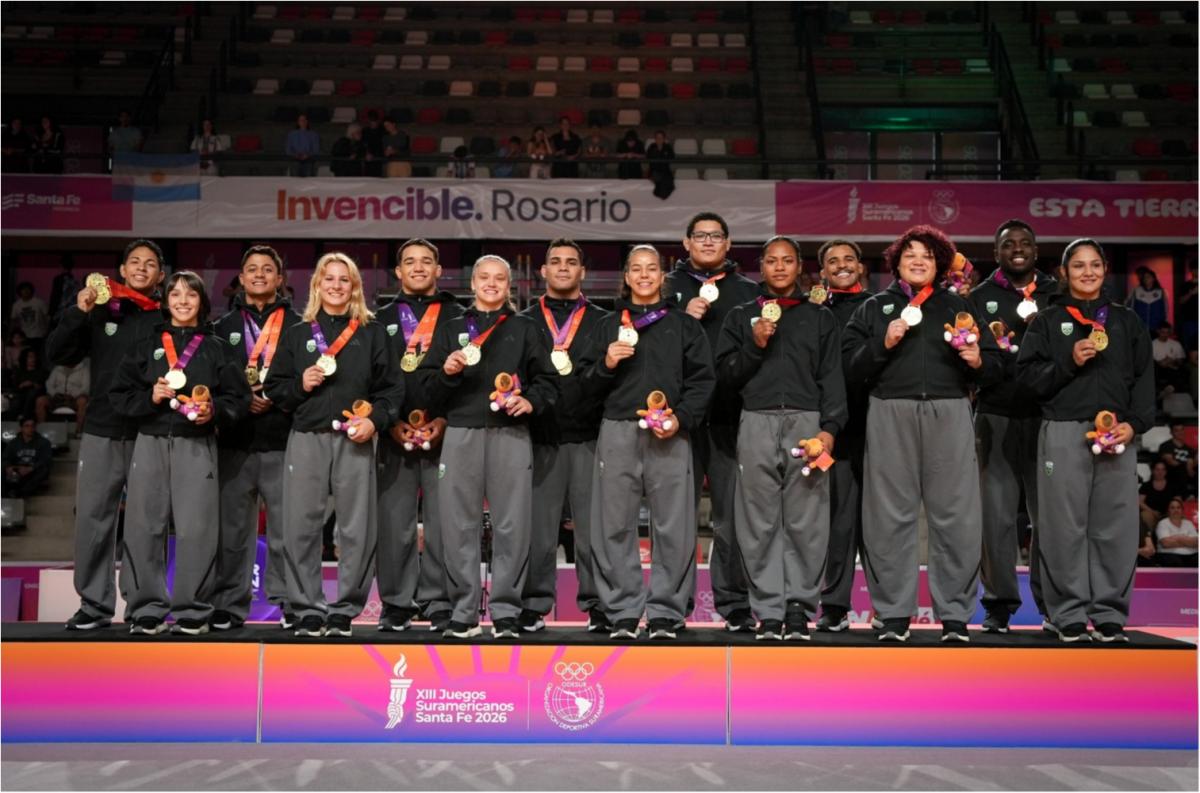 Equipe Mista conquista o ouro e leva judô brasileiro a 15ª medalha nos Jogos Sul-Americanos Santa Fé 2026