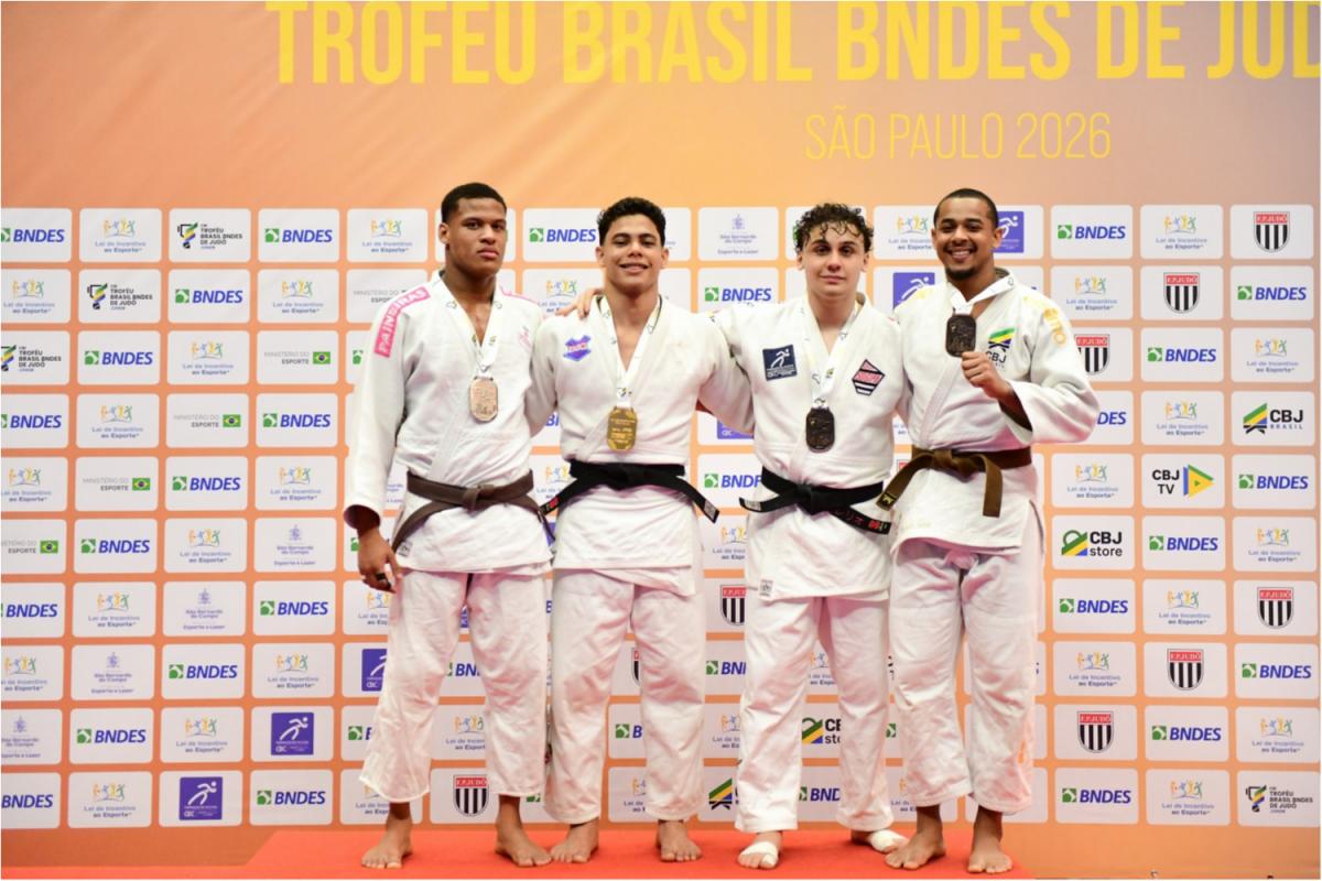 CBI: Troféu Brasil BNDES de Judô Júnior define mais quatro campeões em São Bernardo do Campo