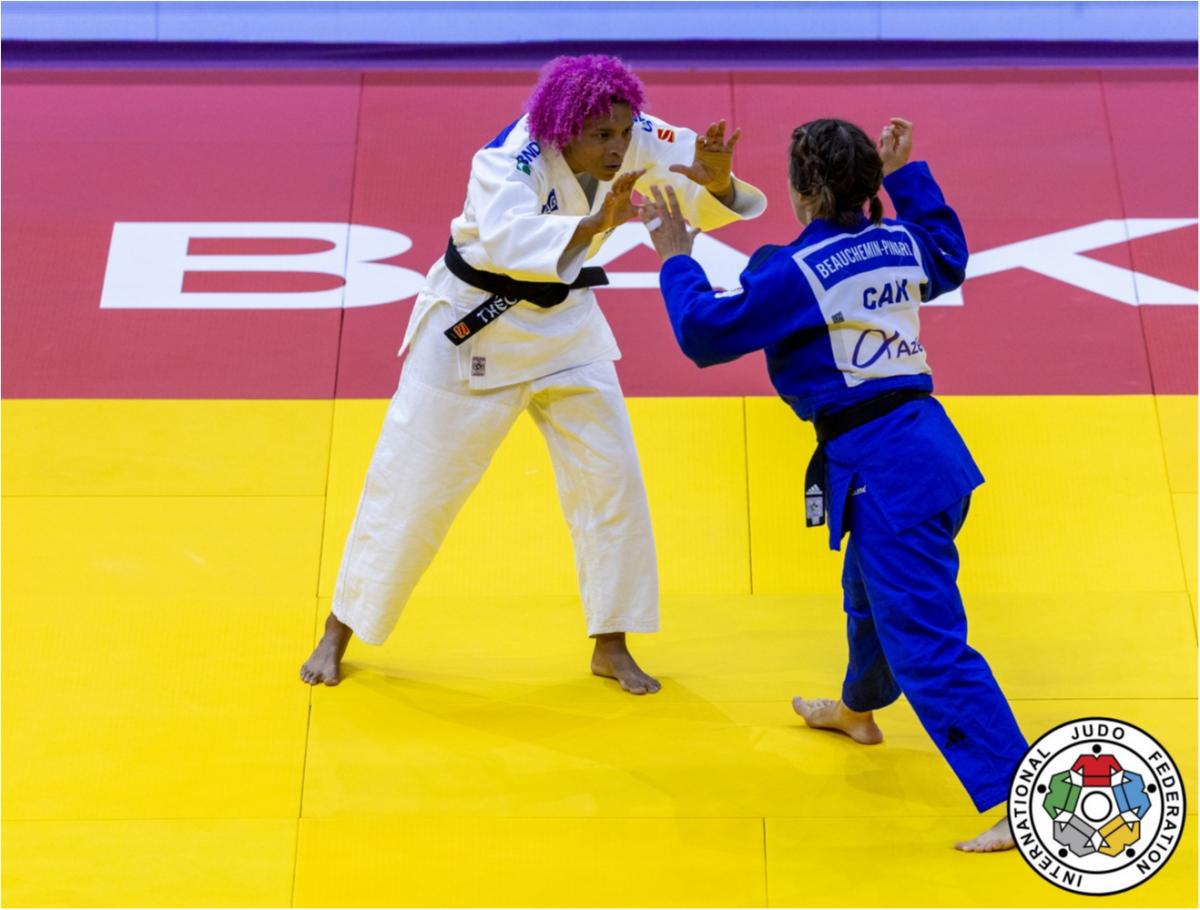 David Lima e Rafaela Silva se despedem do Mundial de Judô nas preliminares