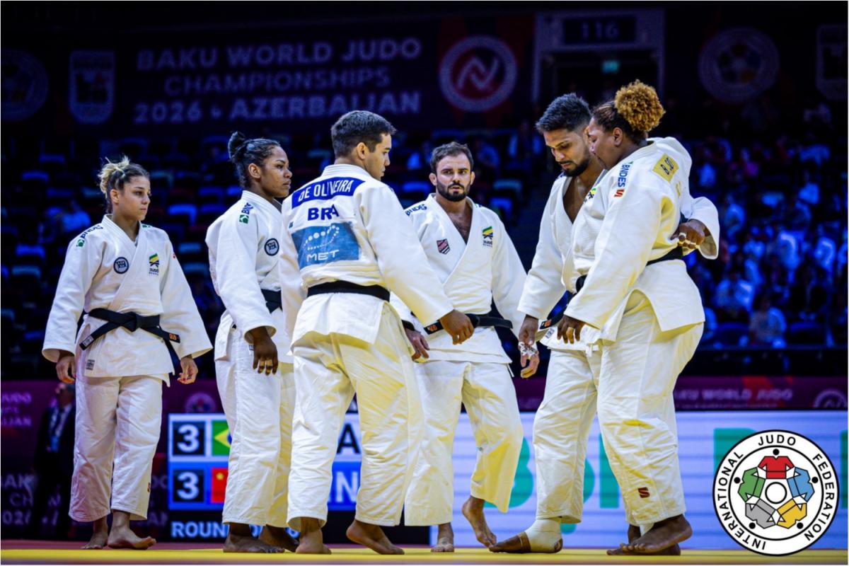 Brasil perde para a China nas oitavas da do Mundial por Equipes